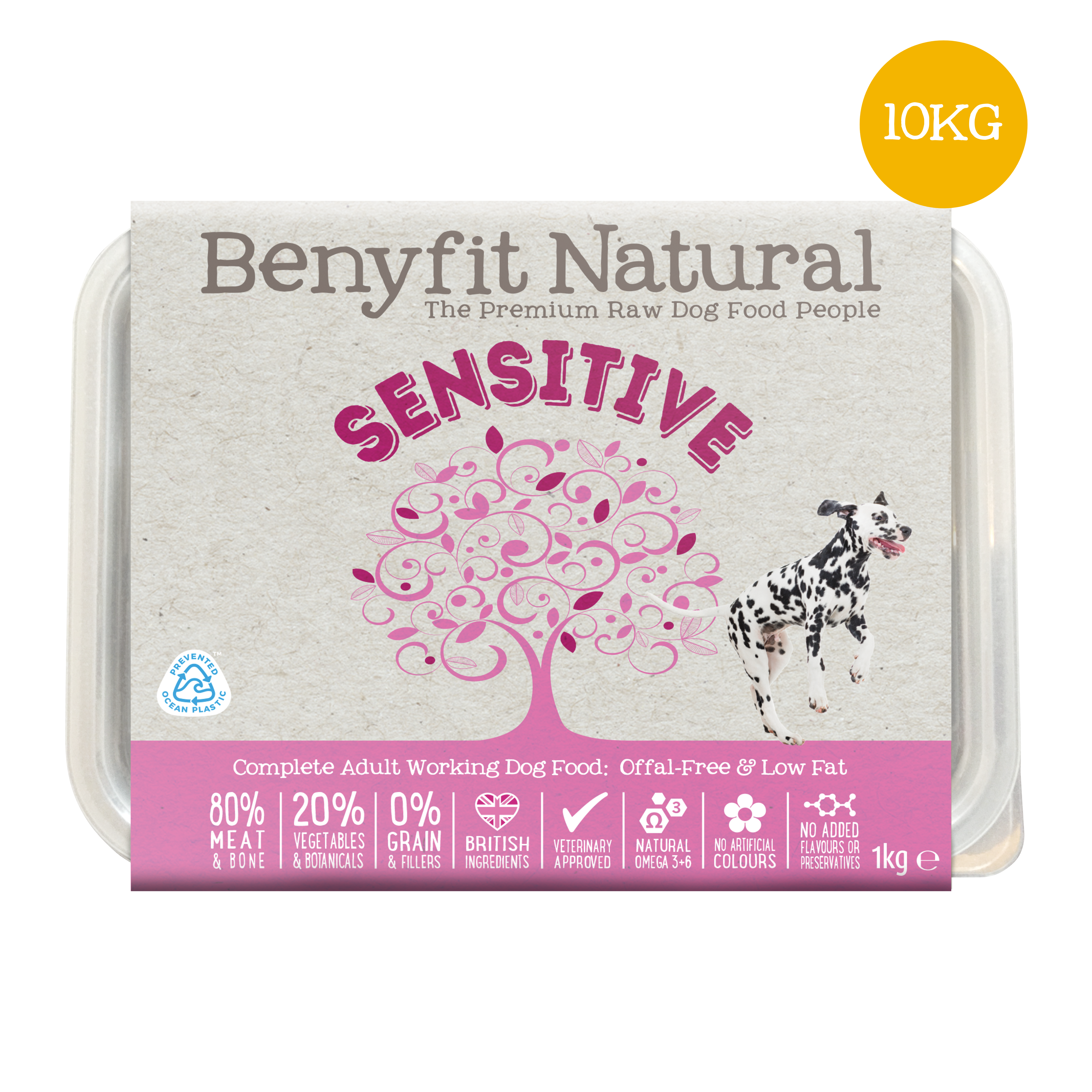 Sensitive Complete Raw Dog Food Bundle Benyfit Natural