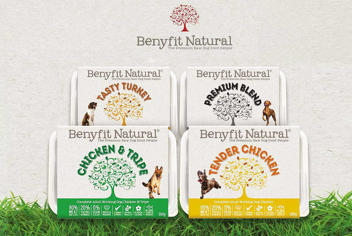 New Benyfit Natural Raw Dog Food Stockists In The United Kingdom