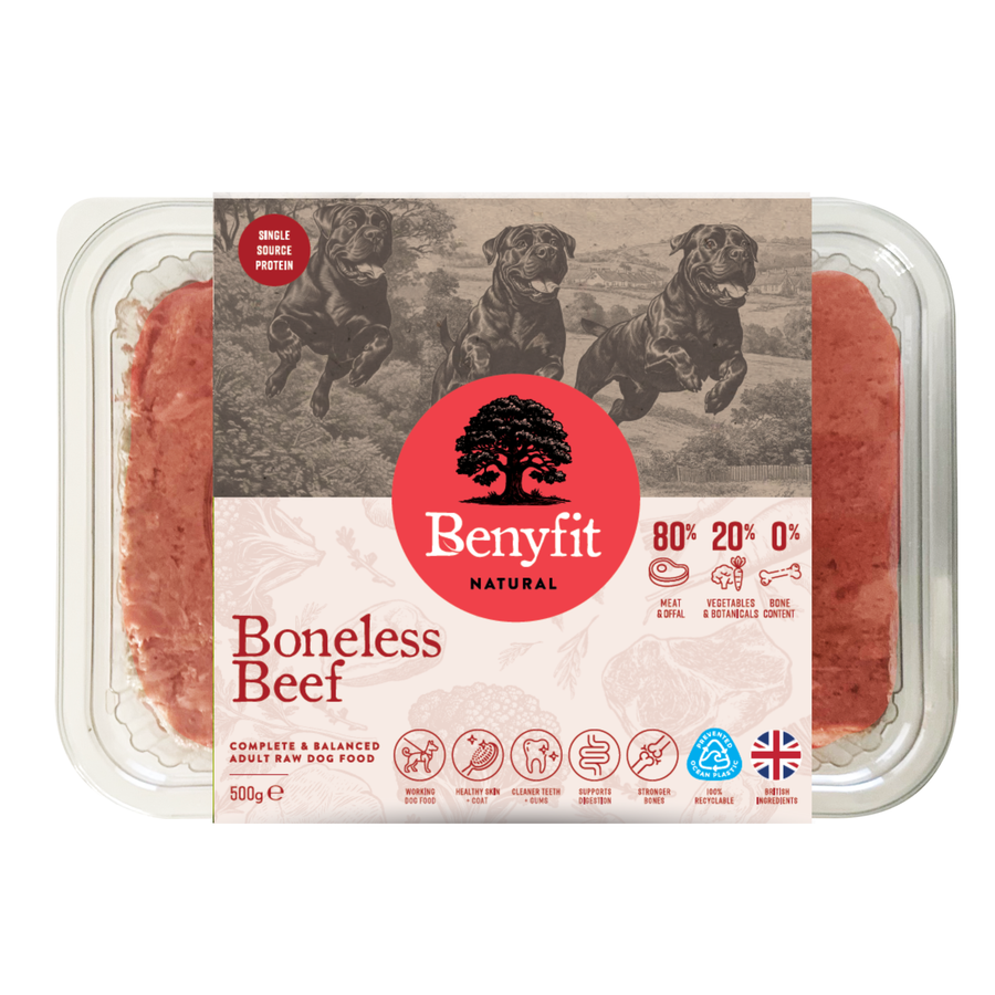 Boneless Beef Raw Dog Food