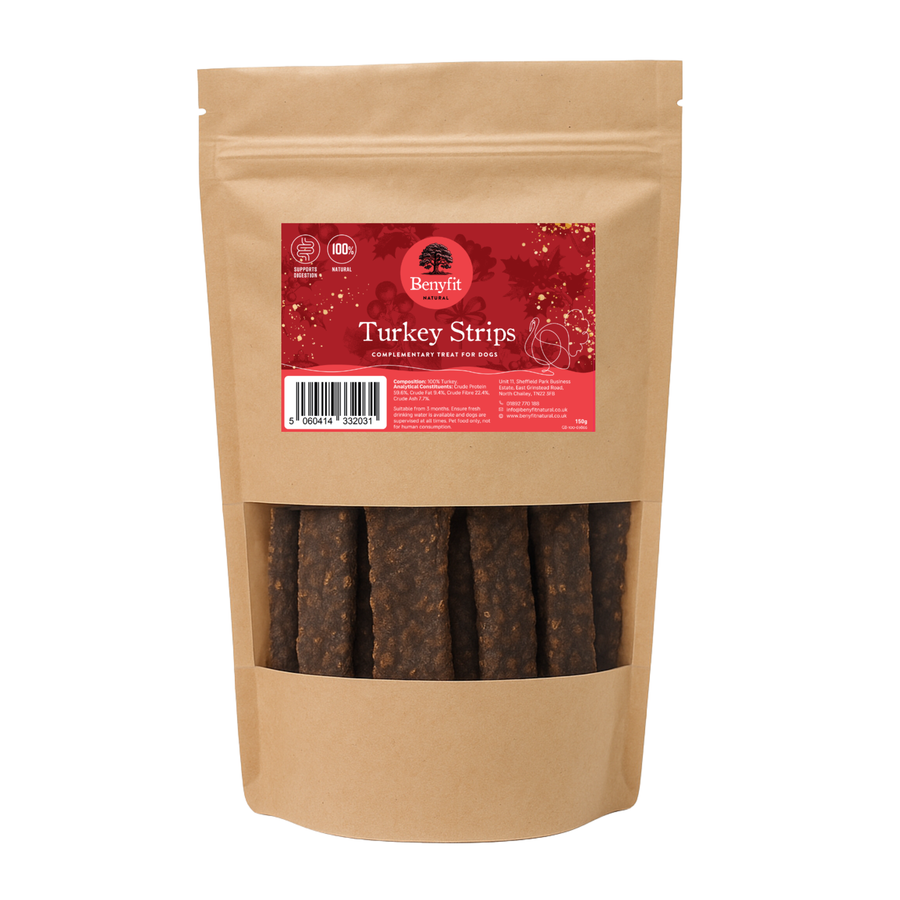 Christmas dog treats gifts for dogs turkey strips