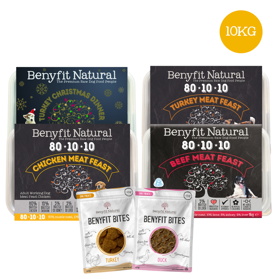 Christmas 80-10-10 Raw Dog Food Bundle