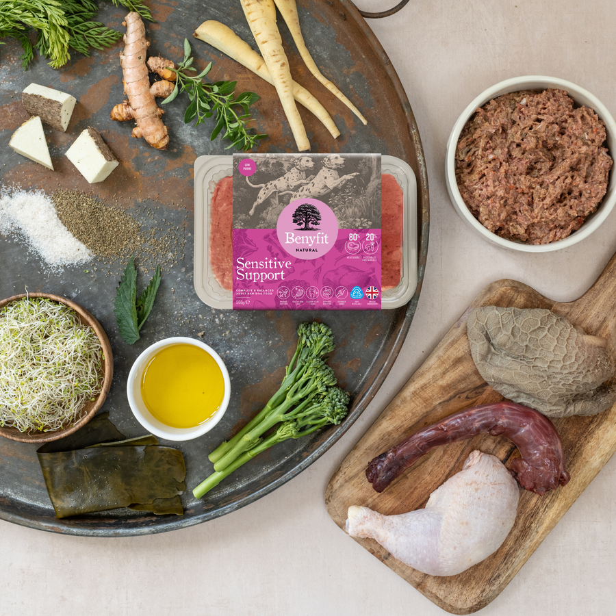 Sensitive Raw Dog Food Offal Free Low Purine Benyfit Natural