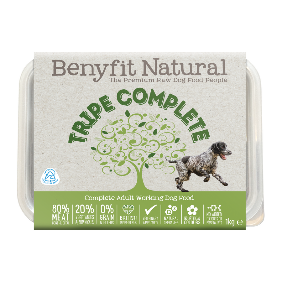 Tripe Complete Adult Raw Working Dog Food